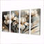 Iris jaune et gris I - Desir I - décoration murale - art mural traditionnel-1220123992-1220123993