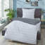 Cotton Striped Duvet Cover Set with Pillowcases-79467401-79467410