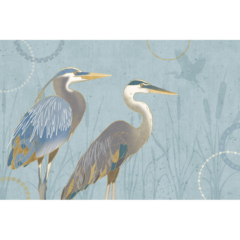 By The Shore I by Veronique Charron - Wrapped Canvas Painting, 20cm H x 30cm W x 3.8cm D