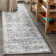 Blane Modern Persian Vintage Medallion Light Gray Rug