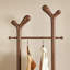 Portemanteau en bois naturel