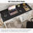 Farmhouse 47" Desk With 3 Drawers-801807784
