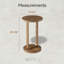 Table de bout Farmhouse Minimalist
