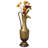 Antique Style 1 Handle Metal Jug Tall Floor Vase For Entryway, Living Room Or Dining Room-1667361083-1616203876