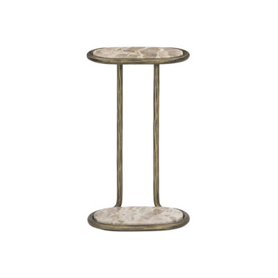 Marble Top End Table