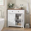 Buffet décoratif 2 portes avec tiroir Bailes-1067558846