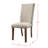 Zaneta 18'' H Linen Upholstered Parsons Chair