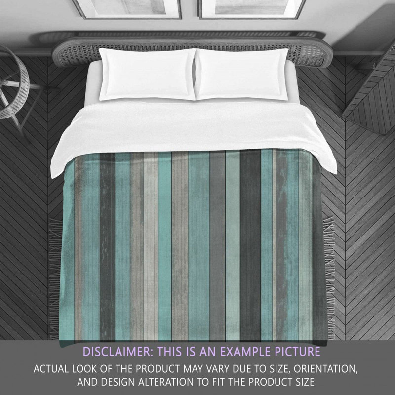 Vertical Striped Bedding, Queen Comforter