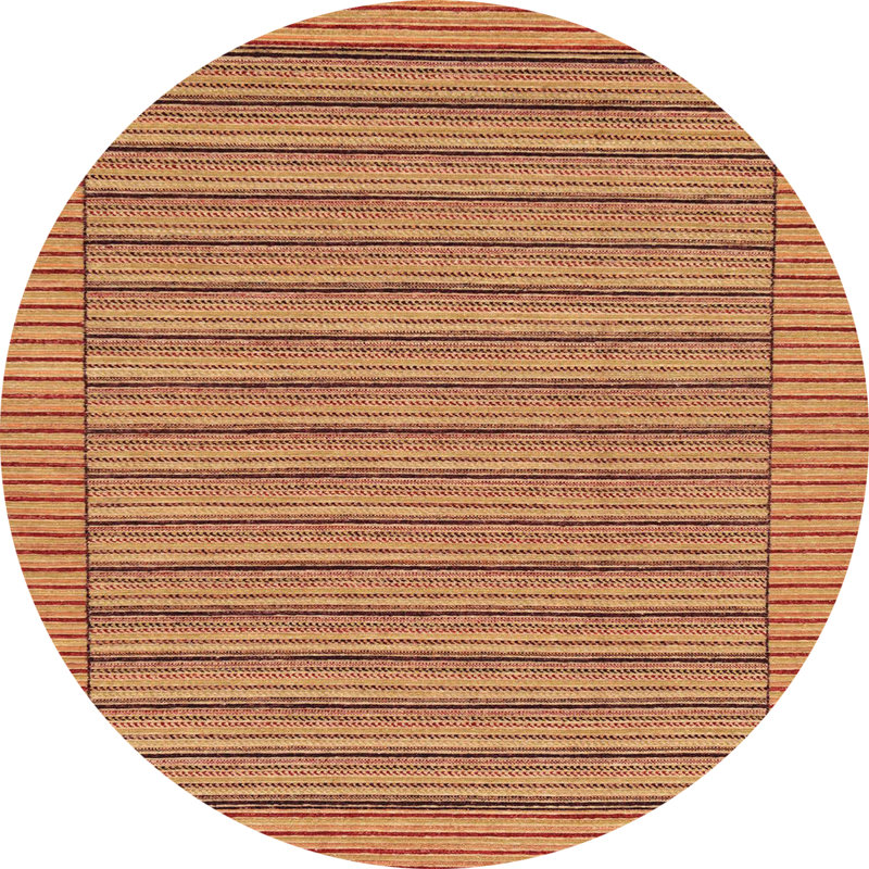 Tapis abstrait moderne 201, Rond 7 pi