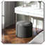 Table basse ronde rembourrée avec rangement rembourré-1819295676