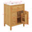 Meuble-lavabo 24 po avec lavabo, meuble-lavabo simple avec 1 tiroir rabattable, 2 tiroirs et tablette réglable-567562260