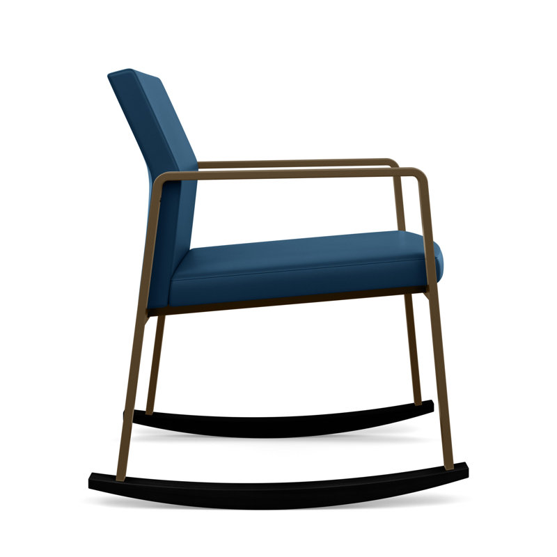 Chaise berçante Gansett, Bronze, Vinyle bleu Patriot Plus Imperial