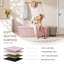 Banc d'entrée et de chambre pliable et rembourré de 43 pouces de large-971185987-962082085