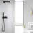 Shower System, Brass Shower Faucet Set Shower System 10 Inch Rainfall Shower Head With Handheld Sprayer Bathroom Luxury Rain Mixer Combo Set, Rough-In Valve Included