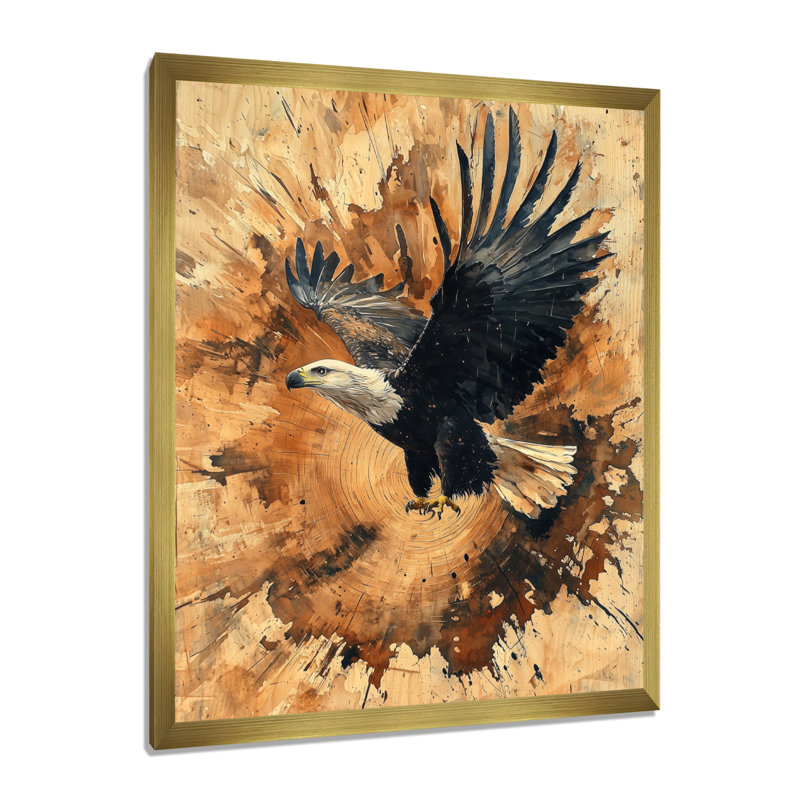 Knauer - Animals Wall Art, 40" H x 30" W, Single Picture Framed Print, Gold