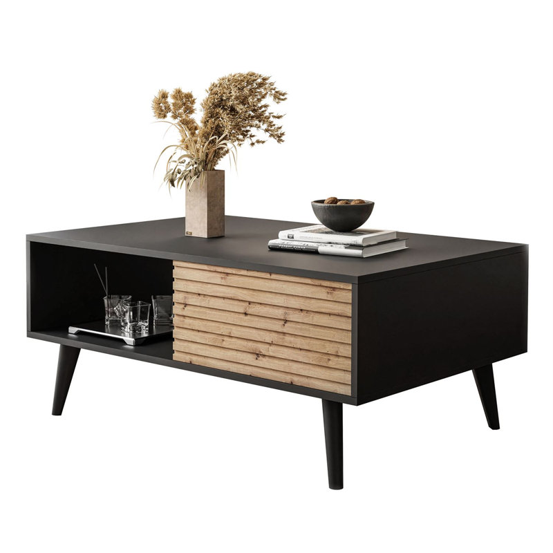 Cornelie Four Leg Coffee Table with Storage