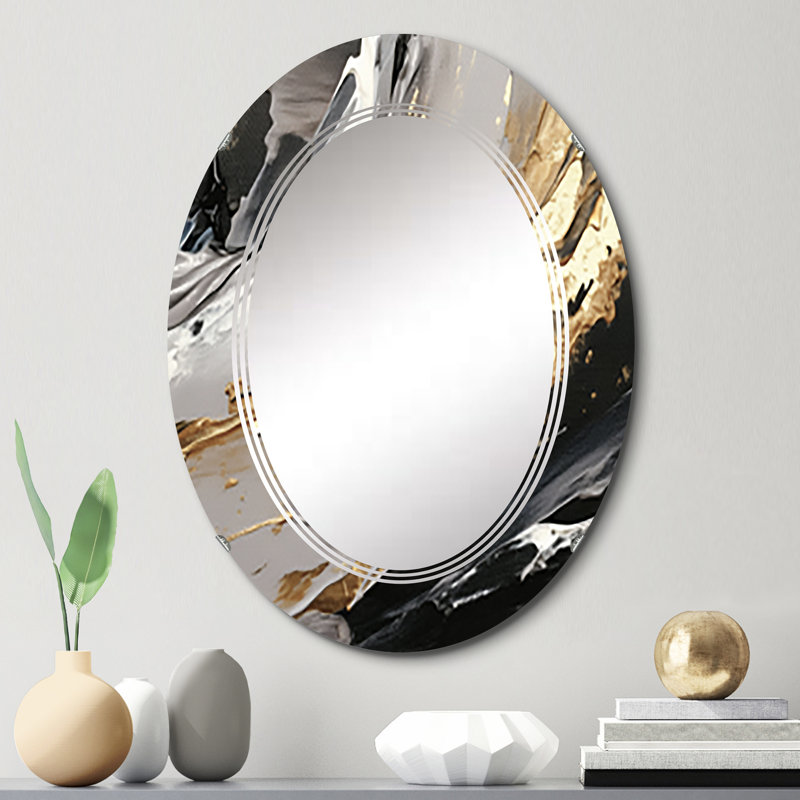 Miroir mural sans cadre Nymphea, 30 po x 20 po