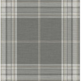 Westley Black Plaid Wallpaper
