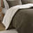 Waffle Knit Chenille Comforter Set Full/Queen