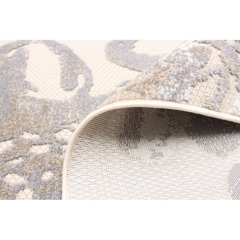 Tapis intérieur / extérieur Mccai, Rectangle 6 pi 7 po x 9 pi 6 po
