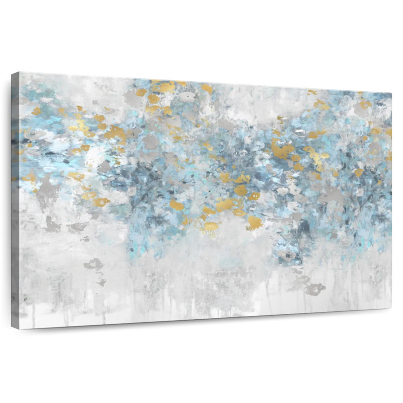Avery Charmed Aqua, 32" H x 48" W