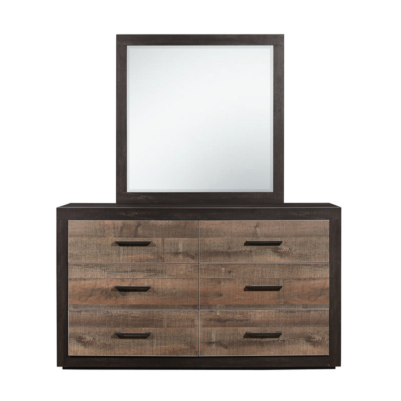 Karelin Engineered Wood Flat Wall Mirror