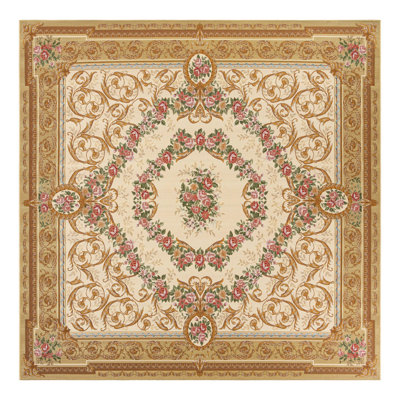Indoor/Outdoor Traditional Area Rug