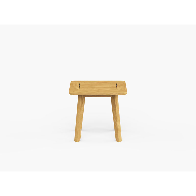 Foundations Outdoor Teak Side Table