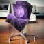 Conception psychédélique mauve mauve - coussin abstrait imprimé-30731083-30731086