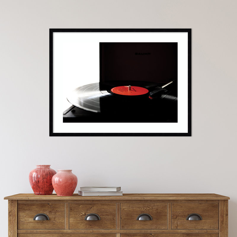 Spin by Alicia Abla, 25.25" H x 33.75" W x 0.8" D, Black Framed