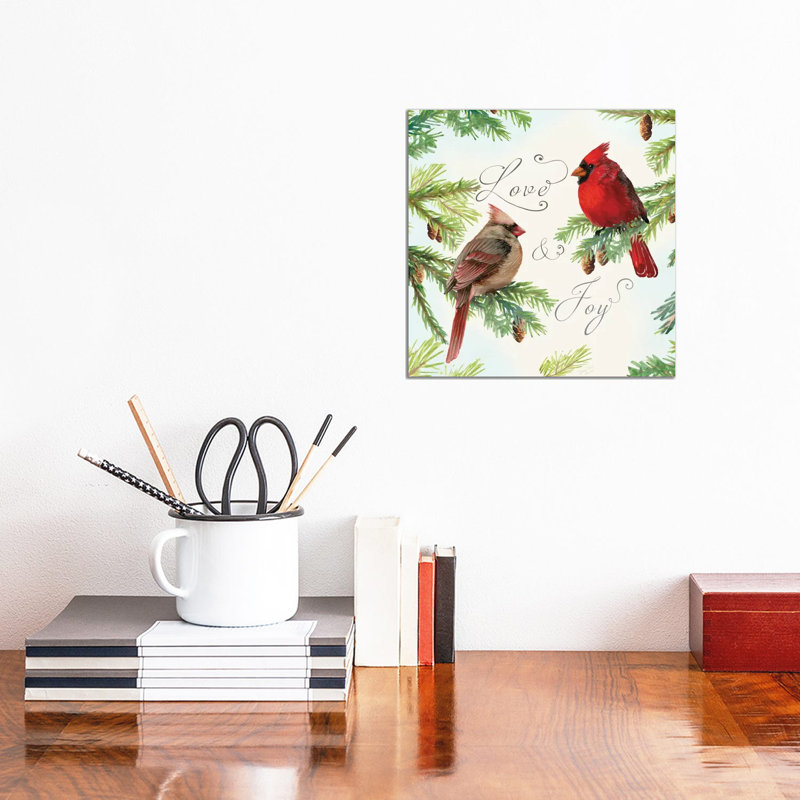 Christmas Blessings III by Marie Elaine Cusson - Wrapped Canvas Gallery-Wrapped Canvas Giclée, 30.48 cm H x 30.48 cm W