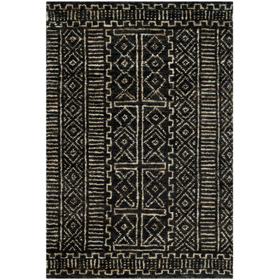 Ralph Lauren Kenya Jute Block Print Rug