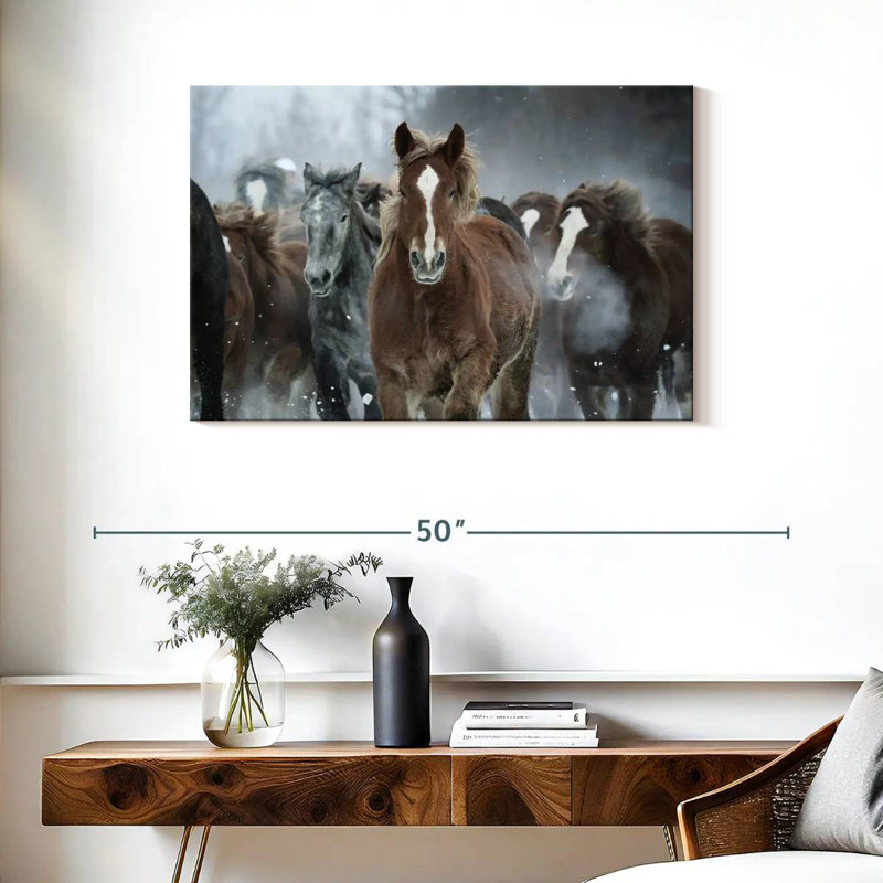 Brampt en hiver, H 24 po x l 36 po