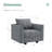 Manusite 35" W Upholstered Armchair with Storage Space-1230297250