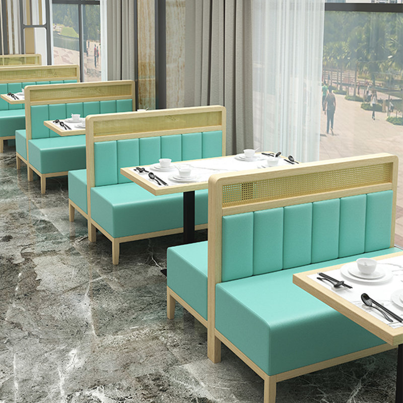 Banc rembourré en similicuir Carolee