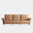 Roanoke 112.5 Inch Genuine Leather Power Reclining Sofa Dual Motor Electric Couch with USB Ports and Pillow Arms Living Room-1568498263
