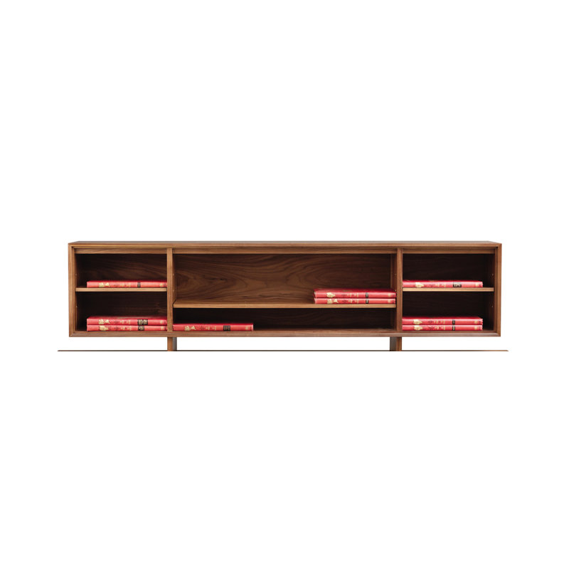 Catalina 60'' W Solid Wood Dining Hutch, Natural Walnut