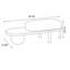 Banc rembourré blanc noisette-455051664