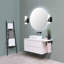 Applique murale moderne en verre transparent, noir