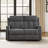 Brost Manual Recliner Loveseat with Cup Holders & Pocket Storage-102051325-121418404