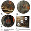 "Native Art", "Petroglyphs I" encadré sur toile-1871216023-1871216020