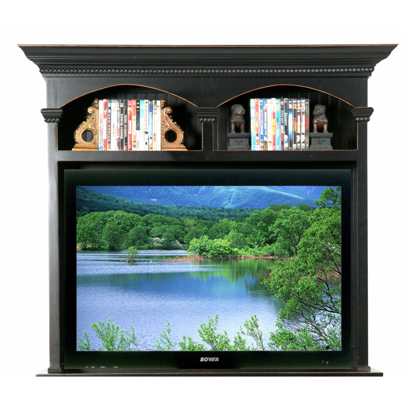 South Perth Unfinished Entertainment Center for TVs up to 49", Bright White, None