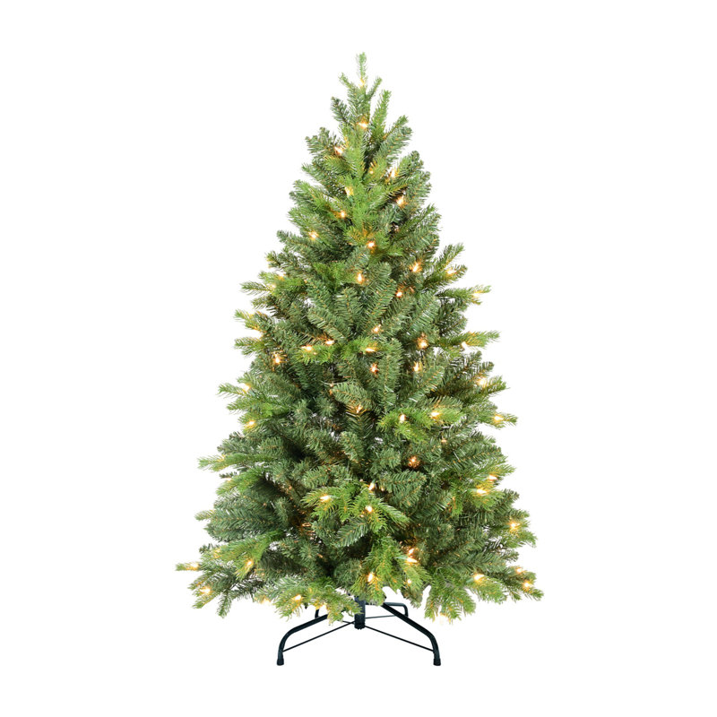 7ft PE/PVC Mixed Automatic Tree, 7'