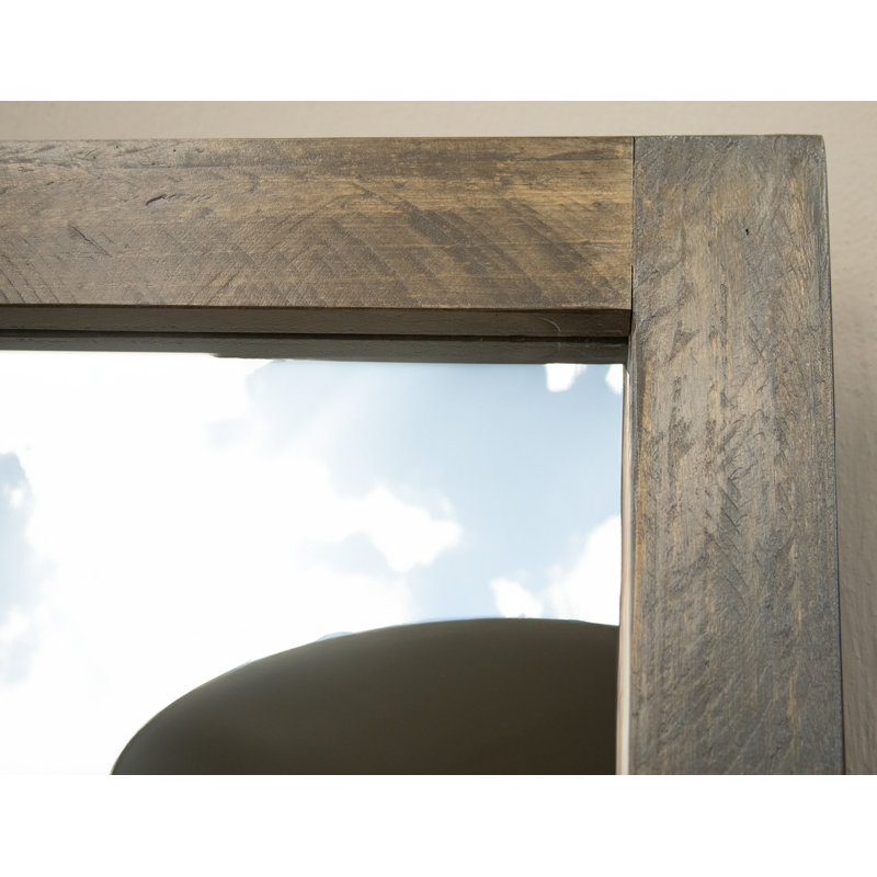 Sabetha Glass Flat Dresser Mirror, 35.75" x 43.25"