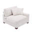 Fauteuil rembourré en velours côtelé Milbrey-235624980-253430669