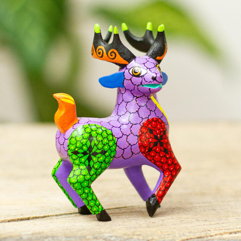 Edger Animals Figurines & Sculptures, Purple/Red