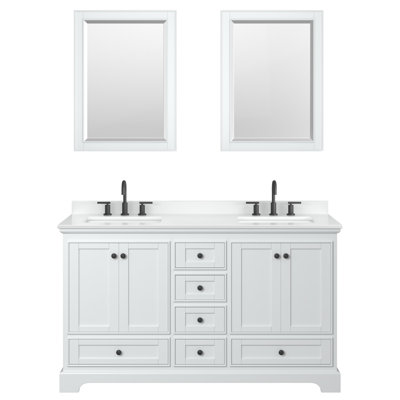 Ensemble de meuble-lavabo double Deborah