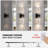 Ernesta 1-Light Dimmable LED Crystal Wallchiere-631808981