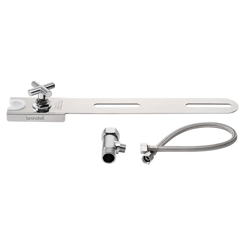 Hand-Held Bidet Holster with Integrated Shut Off