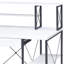 Bureau d'écriture tout usage à finition blanche